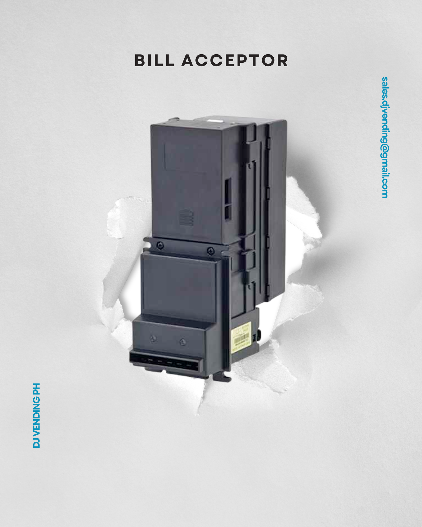 Bill Acceptor with storage box
