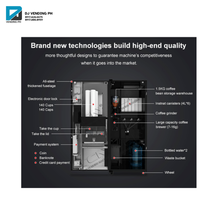 Hot Coffee Vending Machine