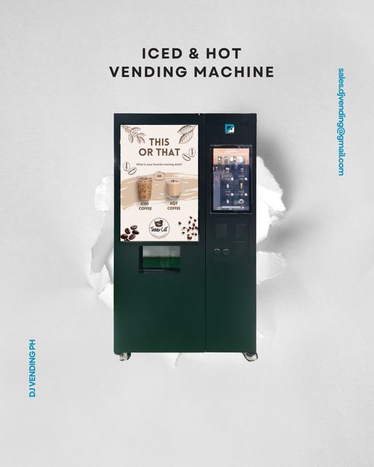 Hot and Iced Coffee Vending Machine
