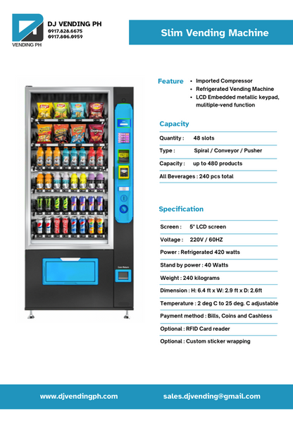 Slim Vending Machine