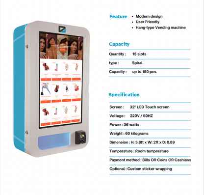 Wall Mounted Vending Machine